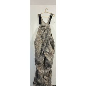 VtG USA MADE Liberty Bib Overalls Mens 44x29 Camo Realtree Hunting Carpenter